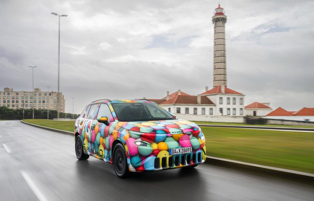 Primele imagini cu viitoarea Skoda Epiq: până la 430 de kilometri autonomie - Poza 9