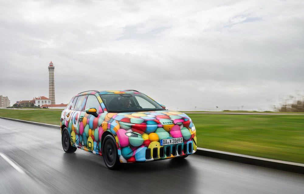 Primele imagini cu viitoarea Skoda Epiq: până la 430 de kilometri autonomie - Poza 10