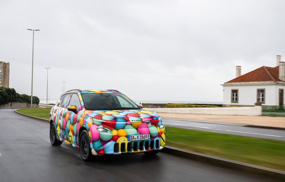 Primele imagini cu viitoarea Skoda Epiq: până la 430 de kilometri autonomie - Poza 14