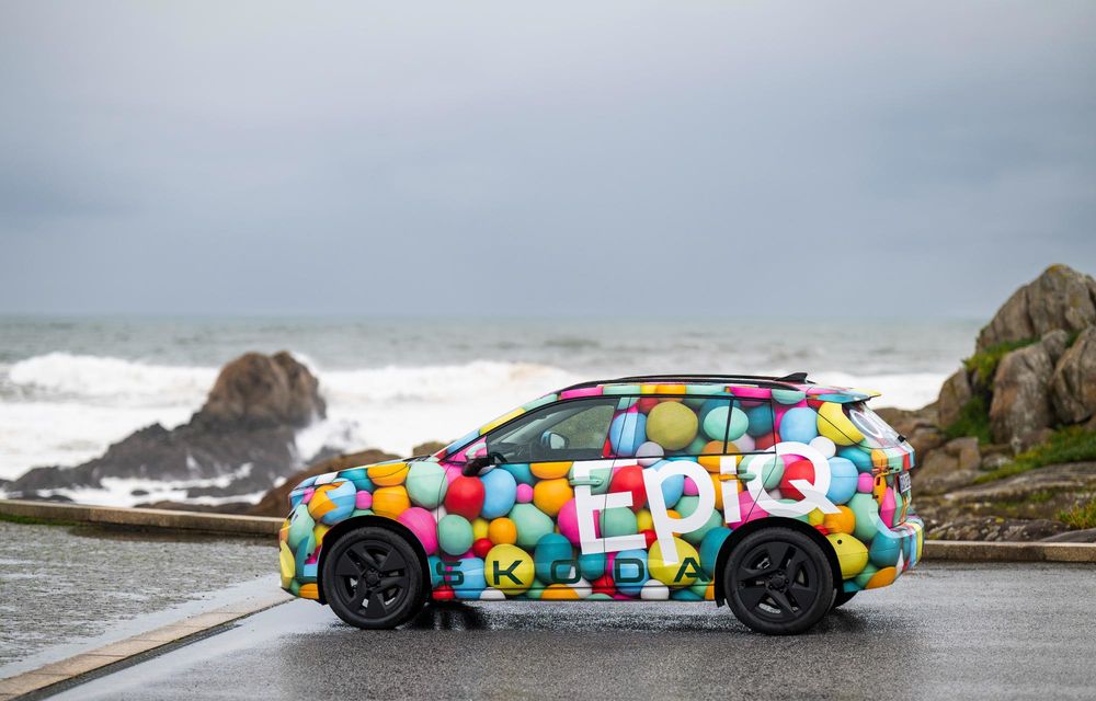 Primele imagini cu viitoarea Skoda Epiq: până la 430 de kilometri autonomie - Poza 16