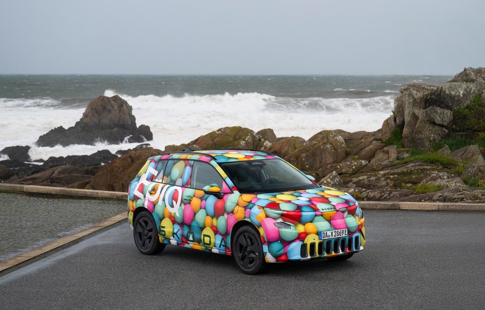 Primele imagini cu viitoarea Skoda Epiq: până la 430 de kilometri autonomie - Poza 21