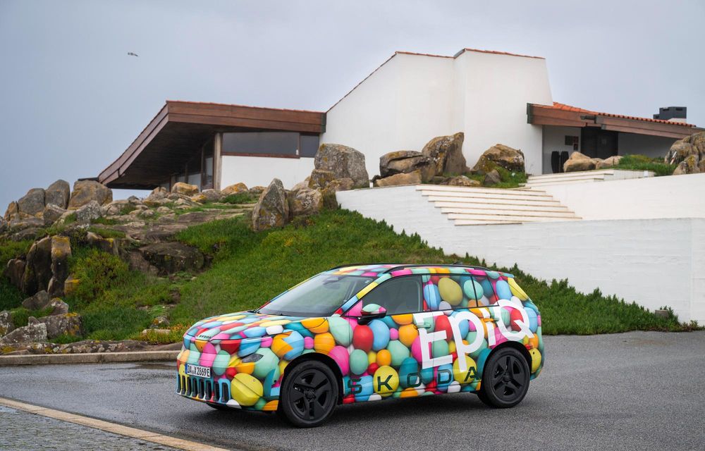 Primele imagini cu viitoarea Skoda Epiq: până la 430 de kilometri autonomie - Poza 22