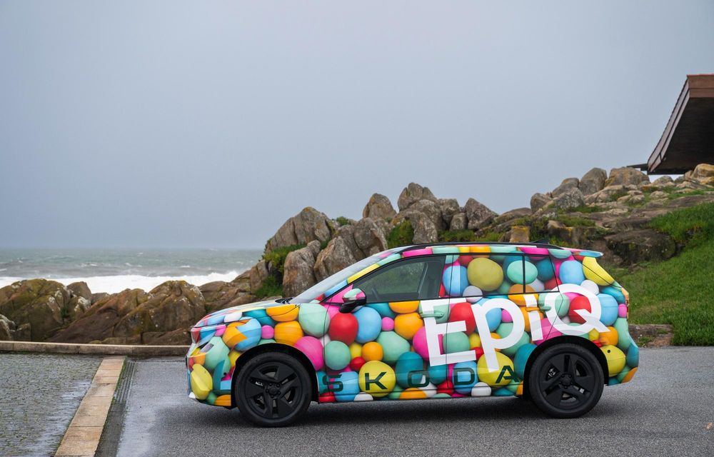 Primele imagini cu viitoarea Skoda Epiq: până la 430 de kilometri autonomie - Poza 24