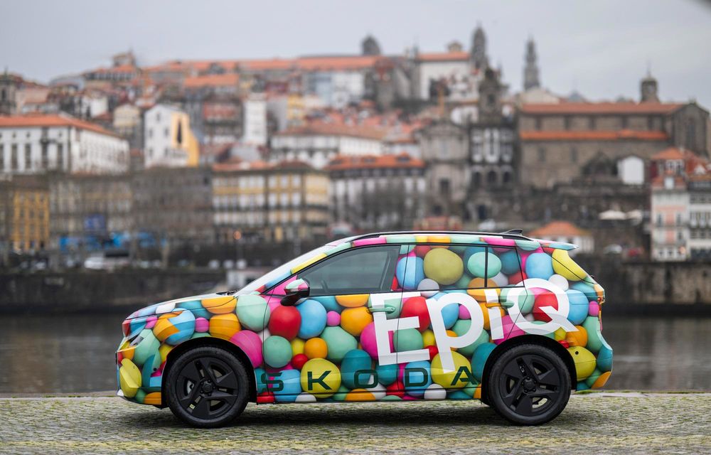 Primele imagini cu viitoarea Skoda Epiq: până la 430 de kilometri autonomie - Poza 32