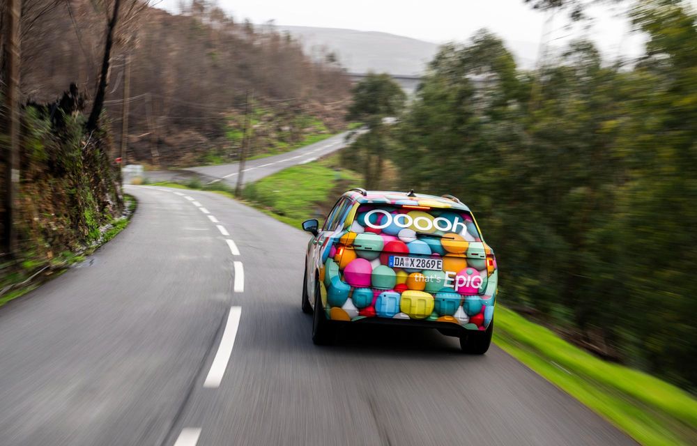 Primele imagini cu viitoarea Skoda Epiq: până la 430 de kilometri autonomie - Poza 41