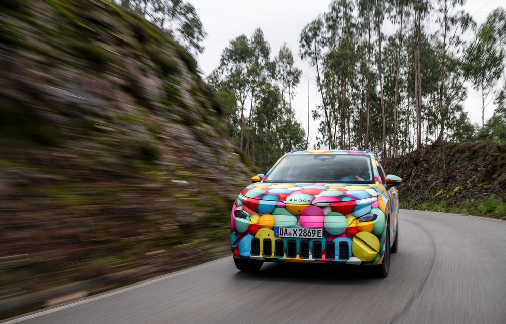 Primele imagini cu viitoarea Skoda Epiq: până la 430 de kilometri autonomie - Poza 46