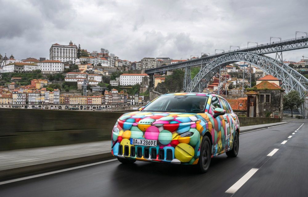 Primele imagini cu viitoarea Skoda Epiq: până la 430 de kilometri autonomie - Poza 56