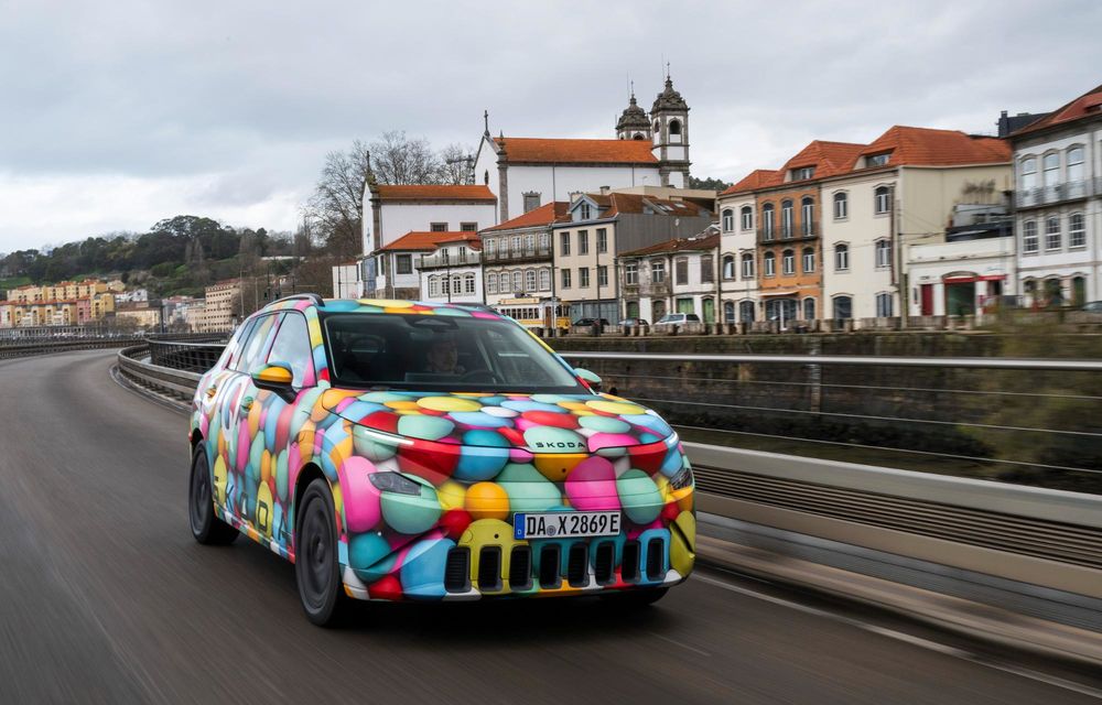 Primele imagini cu viitoarea Skoda Epiq: până la 430 de kilometri autonomie - Poza 58