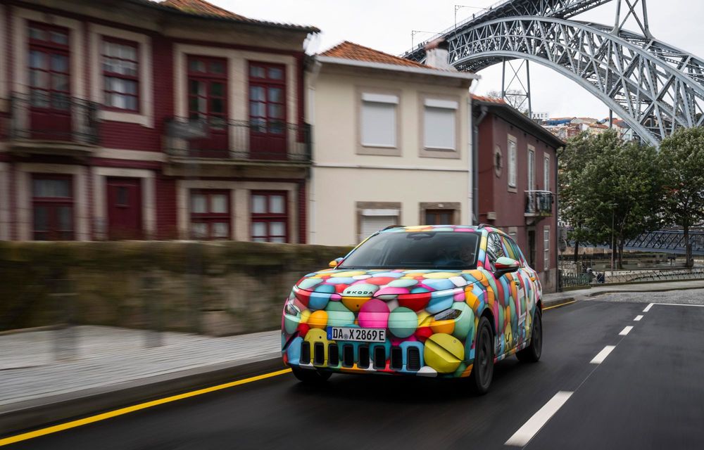 Primele imagini cu viitoarea Skoda Epiq: până la 430 de kilometri autonomie - Poza 62