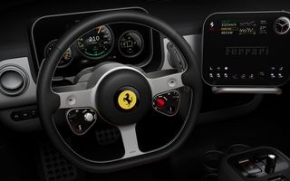 Ferrari: primele imagini cu interiorul noului model electric Luce