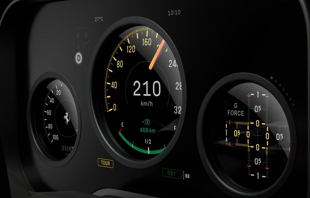 Ferrari: primele imagini cu interiorul noului model electric Luce - Poza 3