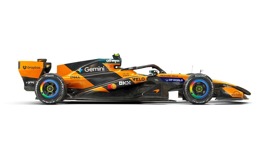 F1: McLaren prezintă grafica monopostului său pentru sezonul 2026 - Poza 2