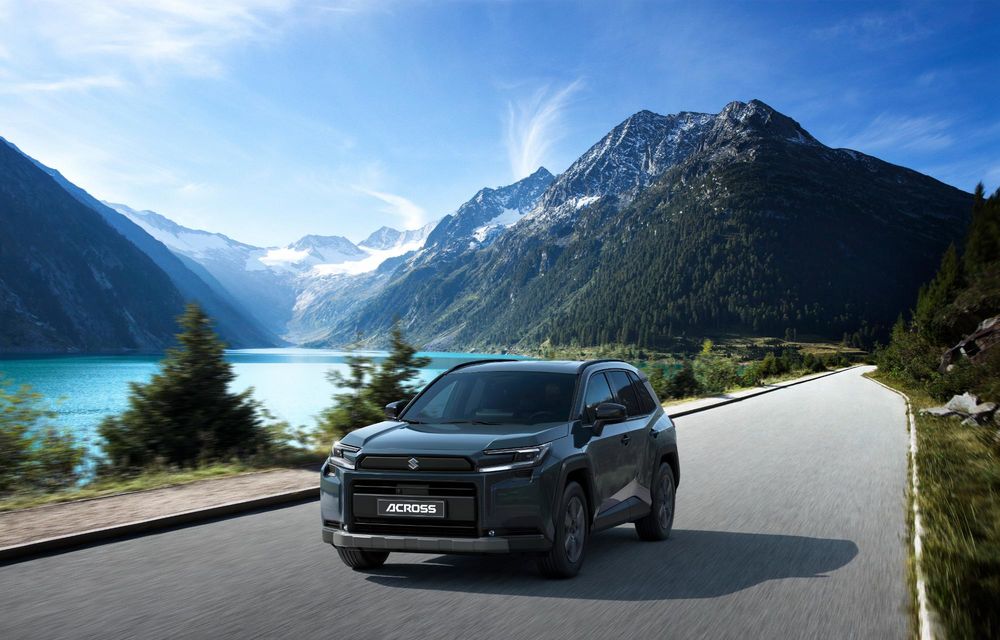 Noul Suzuki Across, un SUV electrificat înrudit cu Toyota RAV4 - Poza 3