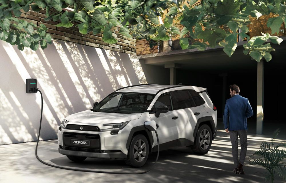 Noul Suzuki Across, un SUV electrificat înrudit cu Toyota RAV4 - Poza 6