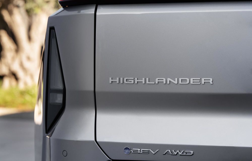 Noua Toyota Highlander, prima generație electrică a SUV-ului - Poza 12