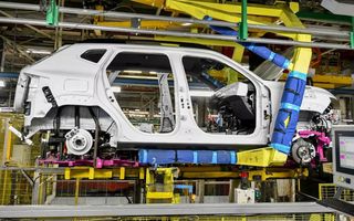 Producția auto din România, scădere de 6% în prima lună din 2026