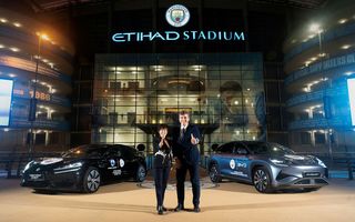 BYD, partener oficial al clubului de fotbal Manchester City