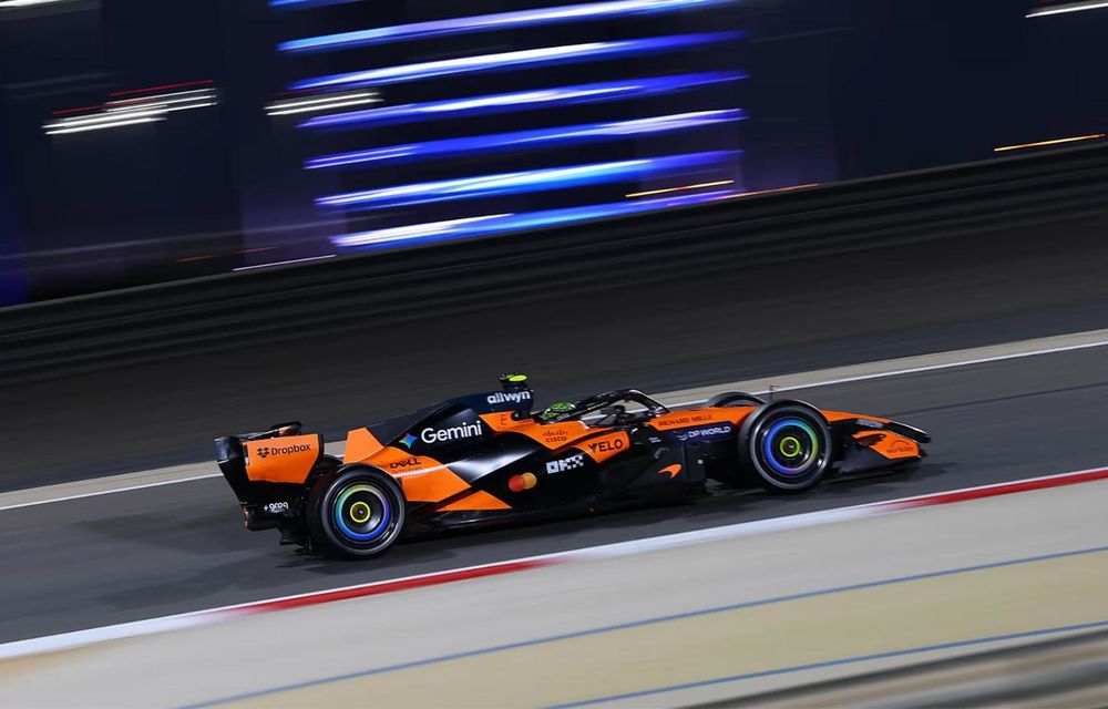 F1: Lando Norris, cel mai rapid în prima zi de teste din Bahrain - Poza 1