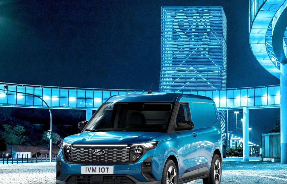 Noutăți pentru Ford E-Transit Courier: autonomie mai mare și încărcare mai rapidă - Poza 2