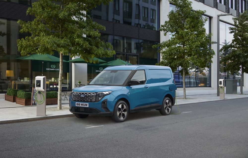 Noutăți pentru Ford E-Transit Courier: autonomie mai mare și încărcare mai rapidă - Poza 3