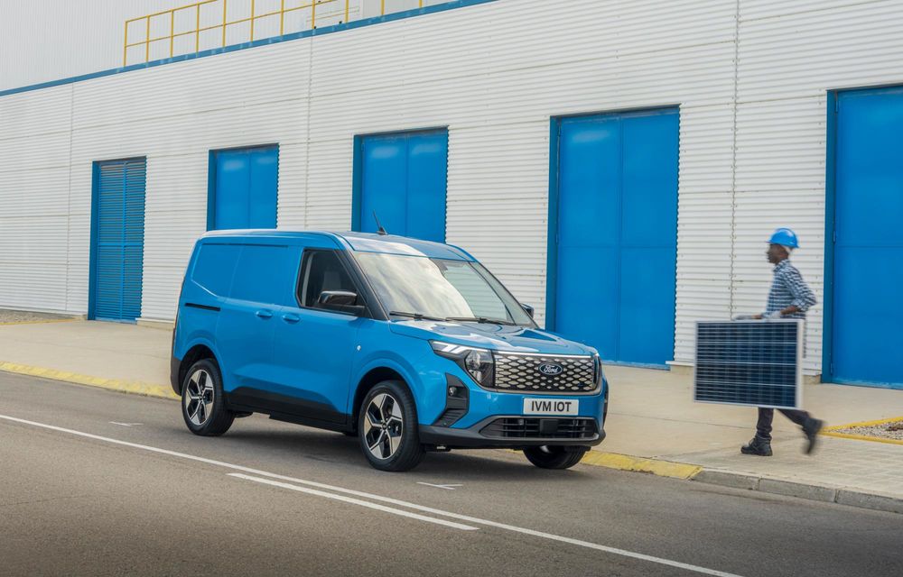 Noutăți pentru Ford E-Transit Courier: autonomie mai mare și încărcare mai rapidă - Poza 4