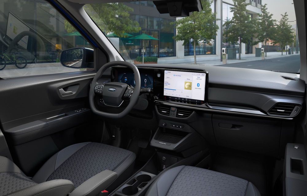 Noutăți pentru Ford E-Transit Courier: autonomie mai mare și încărcare mai rapidă - Poza 10