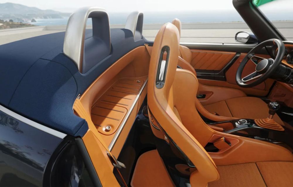 Porsche 911 Carrera Cabriolet, reimaginat de Singer: doar 75 de unități - Poza 4
