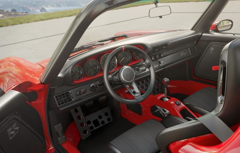 Porsche 911 Carrera Cabriolet, reimaginat de Singer: doar 75 de unități - Poza 6