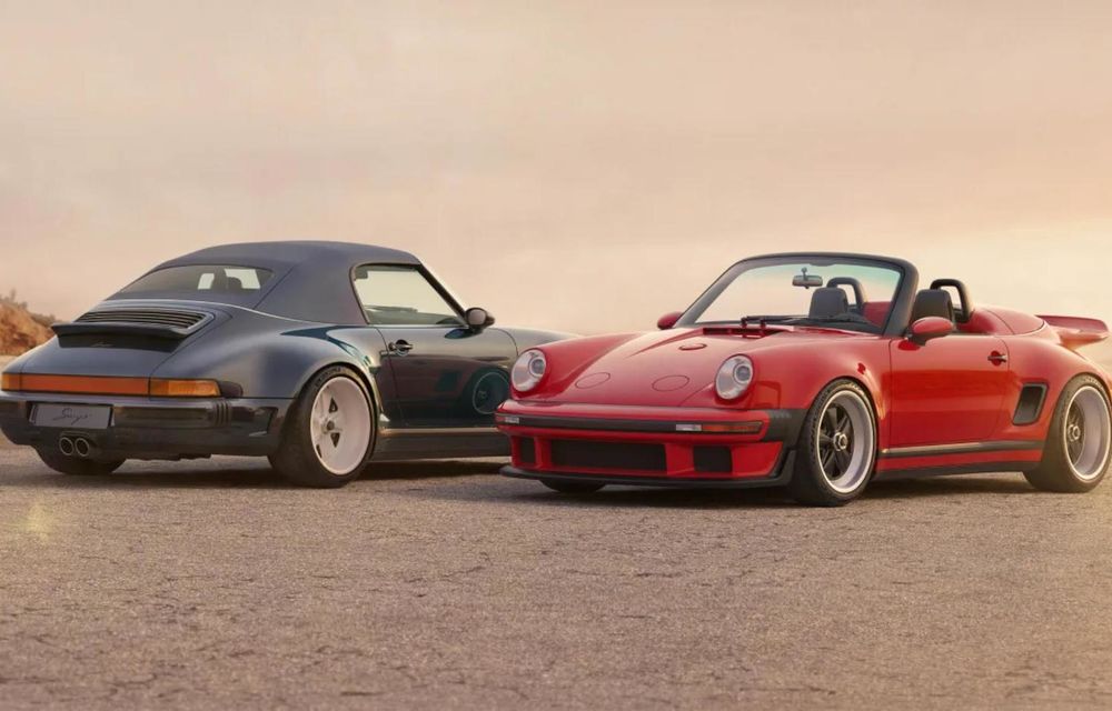 Porsche 911 Carrera Cabriolet, reimaginat de Singer: doar 75 de unități - Poza 1