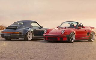 Porsche 911 Carrera Cabriolet, reimaginat de Singer: doar 75 de unități