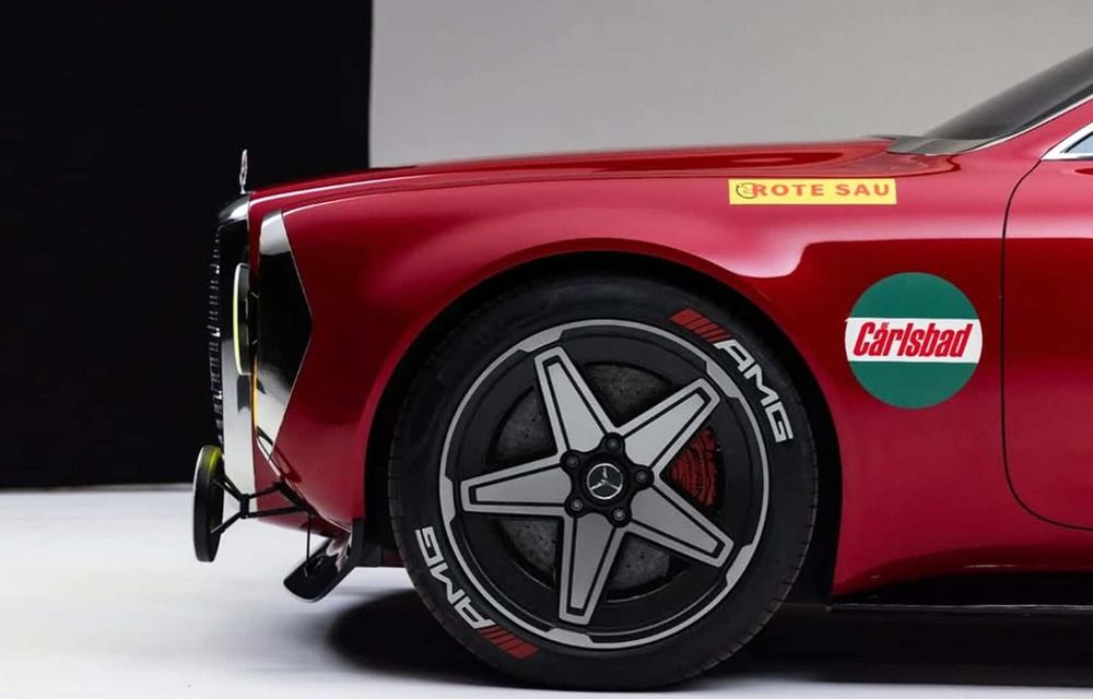 Concept secret Mercedes-Benz, inspirat de prima berlină AMG din istorie - Poza 5