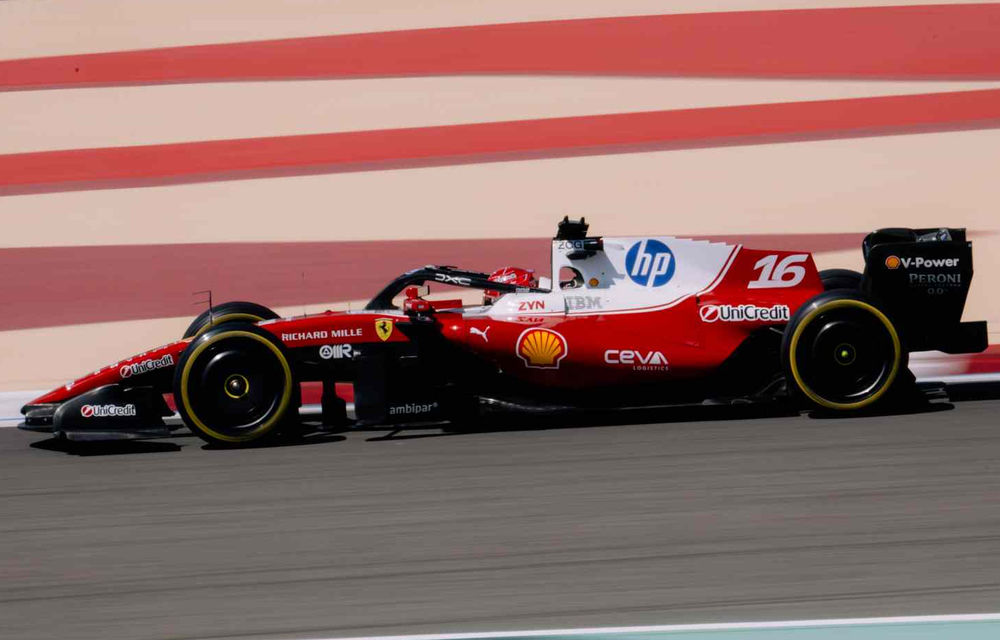 F1: Charles Leclerc, cel mai rapid în dimineața ultimei zile de teste din Bahrain - Poza 1 F1: Charles Leclerc, cel mai rapid în dimineața ultimei zile de teste din Bahrain - Poza 1