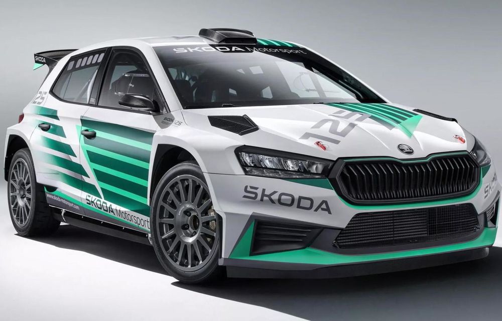 Skoda: ediție specială Fabia RS Rally2 care aniversează 125 de ani de succes în motorsport - Poza 1