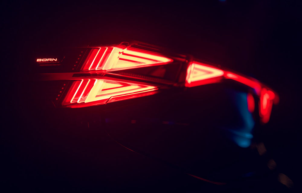 Prima imagine cu viitorul Cupra Born facelift. Debutează în 5 martie - Poza 1 Prima imagine cu viitorul Cupra Born facelift. Debutează în 5 martie - Poza 1