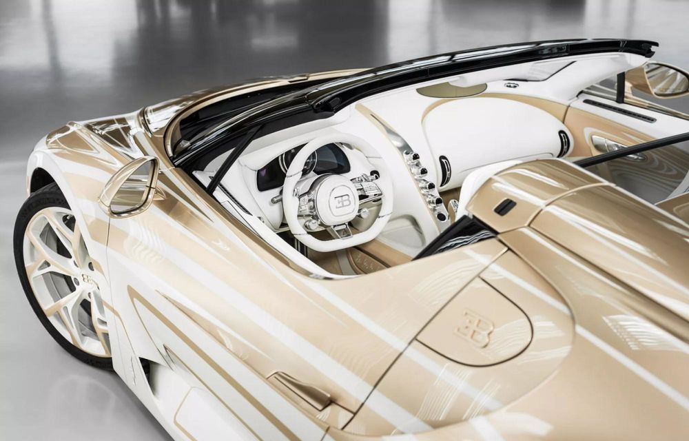 Bugatti La Perle Rare: exemplar unicat bazat pe modelul W16 Mistral - Poza 7
