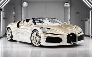 Bugatti La Perle Rare: exemplar unicat bazat pe modelul W16 Mistral