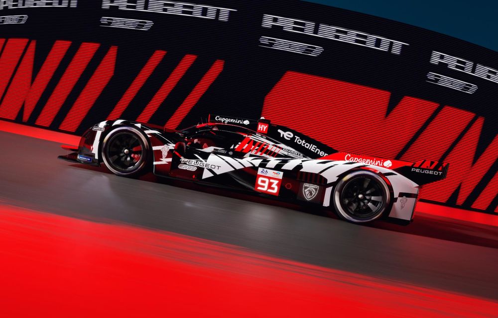 Peugeot schimbă grafica prototipurilor de anduranță pentru sezonul 2026 - Poza 2