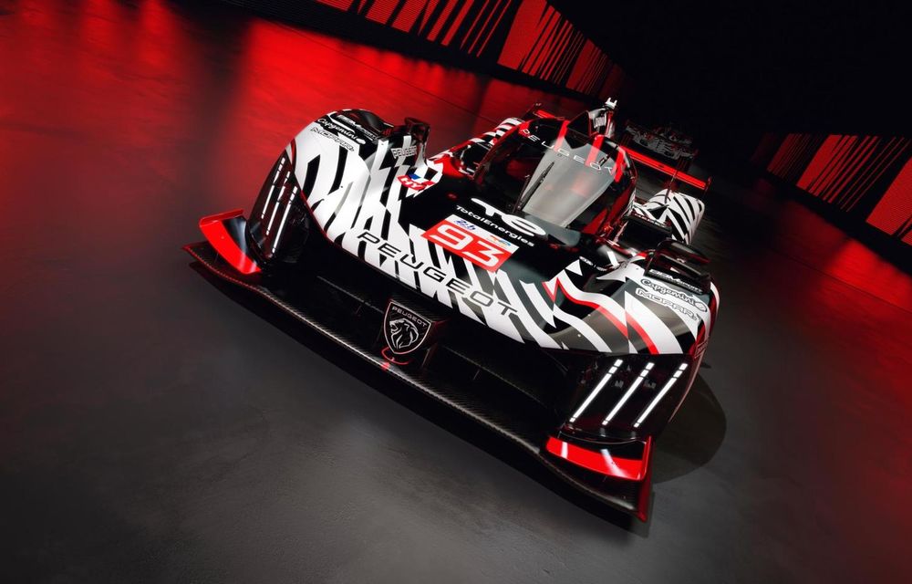 Peugeot schimbă grafica prototipurilor de anduranță pentru sezonul 2026 - Poza 1