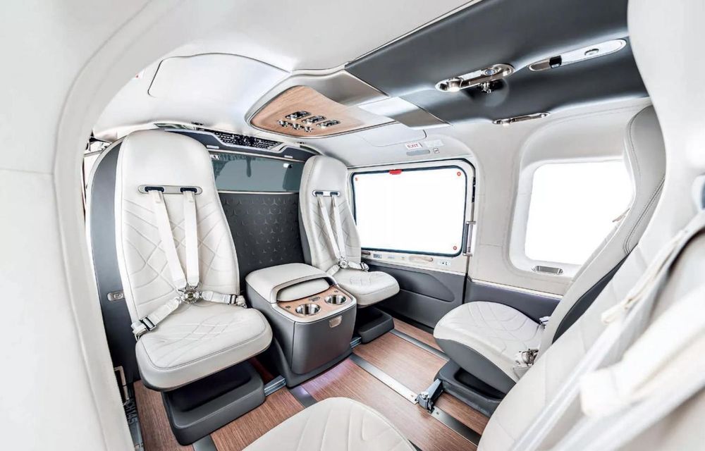 Elicopterul ACH145 primește un nou interior semnat Mercedes-Benz - Poza 1