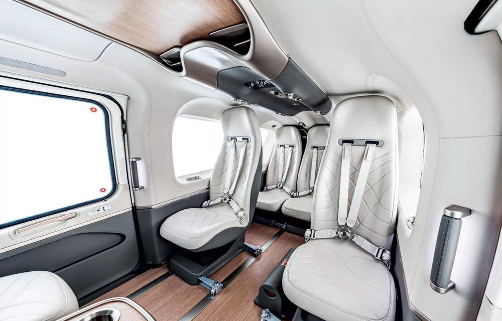 Elicopterul ACH145 primește un nou interior semnat Mercedes-Benz - Poza 5