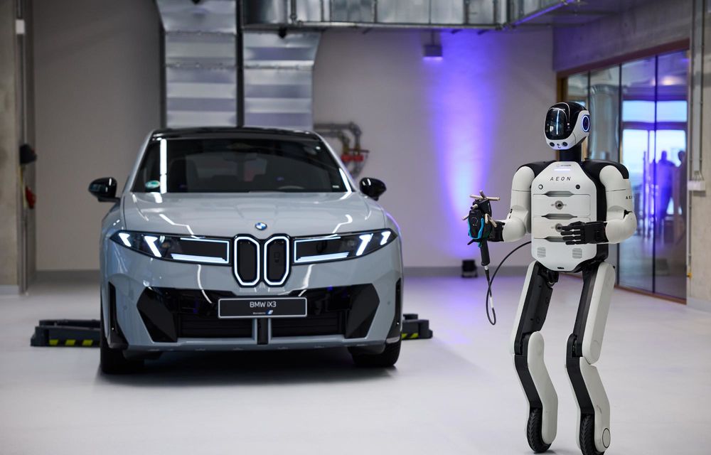 Premieră pentru BMW: roboți umanoizi pe liniile de asamblare ale uzinei din Leipzig - Poza 2
