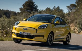Ford anunță îmbunătățiri pentru Puma: autonomie mărită pentru versiunea electrică