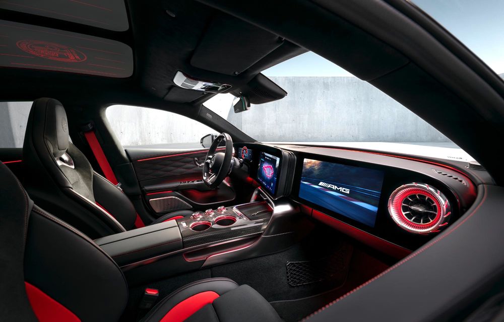 Primele imagini cu interiorul noului Mercedes-AMG GT 4-Door Coupe - Poza 3