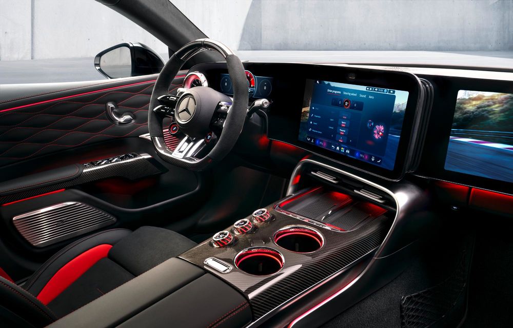 Primele imagini cu interiorul noului Mercedes-AMG GT 4-Door Coupe - Poza 4