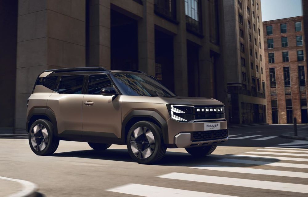 Noul concept Renault Bridger anunță un viitor SUV electrificat - Poza 1