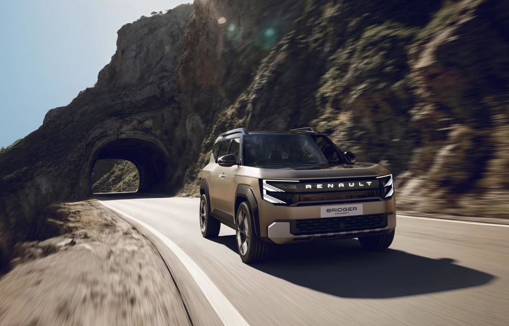 Noul concept Renault Bridger anunță un viitor SUV electrificat - Poza 2