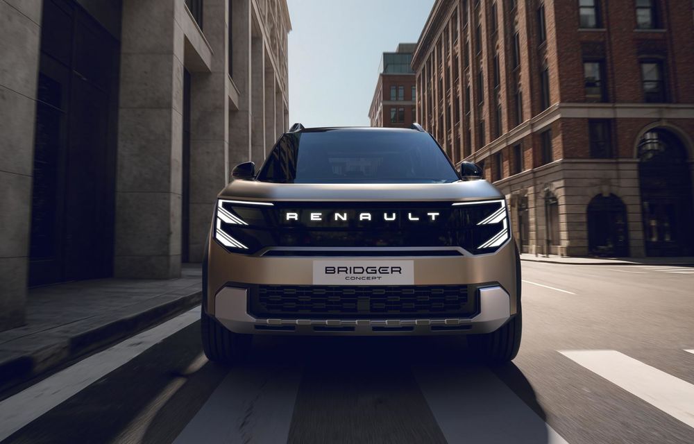 Noul concept Renault Bridger anunță un viitor SUV electrificat - Poza 3