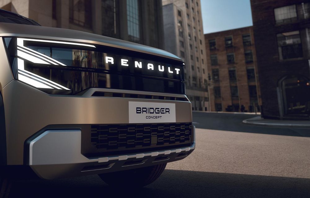 Noul concept Renault Bridger anunță un viitor SUV electrificat - Poza 4