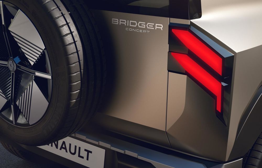 Noul concept Renault Bridger anunță un viitor SUV electrificat - Poza 8