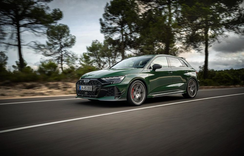 Noul Audi RS3 Competition Limited: omagiul final pentru motorul cu cinci cilindri - Poza 1